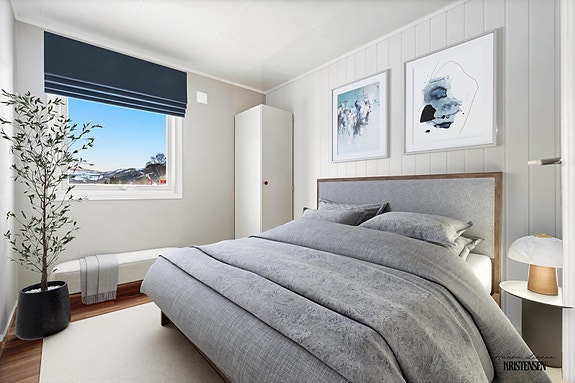 Digitalt innredet soverom- 1 etg.