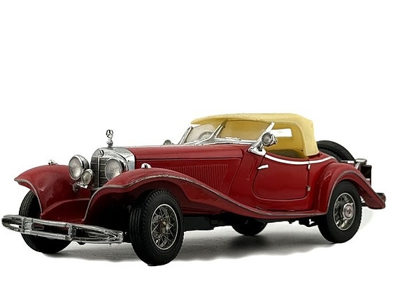 Franklin Mint 1:24 - Modellbil - Mercedes-Benz 500 K Roadster