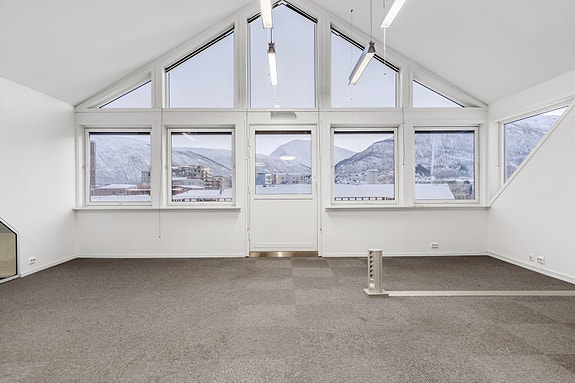 Fantastisk utsikt fra øverste etasje