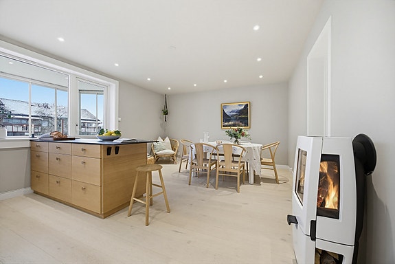 Nordvik Nordstrand v/Aksel Bredesen har gleden av å presentere Lambertseterveien 55! Foto: Philip Isaksen