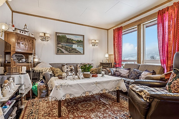 Perfekt rom for både avslapning og samvær.