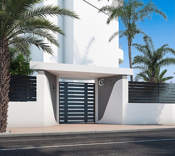 Ny moderne penthouse med 3 soverom - Stor terrasse og takterrasse - Attraktivt anlegg med basseng