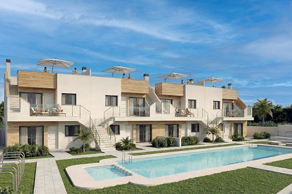 NYHET! Leilighet med 3 soverom | Hage og terrasse | Nybygg nær Mar Menor