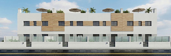 Nybygg! Toppleilighet med stor takterrasse | Nybygg nær Mar Menor