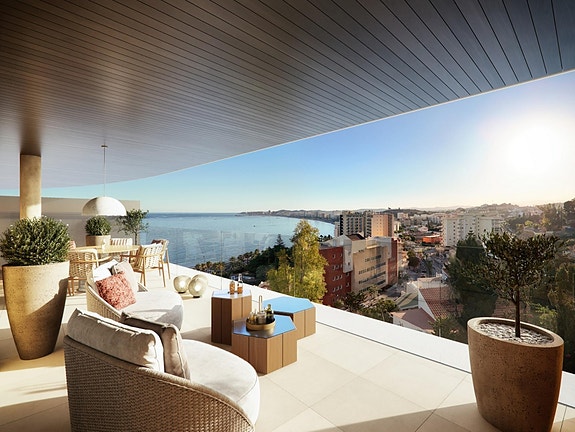 Eksklusiv Penthouse | 44m2 terrasse | havutsikt | 100 meter fra stranden