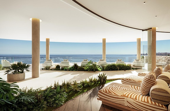 NYHET! Eksklusiv penthouse med 3 soverom | Stor terrasse og havutsikt | 100 meter fra stranden