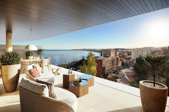 NYHET! Eksklusiv penthouse med 3 soverom | Stor terrasse og havutsikt | 100 meter fra stranden