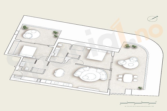 Eksklusiv Penthouse | 44m2 terrasse | havutsikt | 100 meter fra stranden