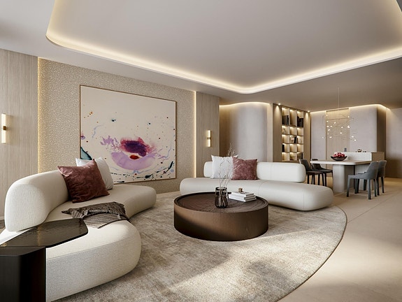 Eksklusiv penthouse | Stor terrasse og havutsikt | 100 meter fra stranden