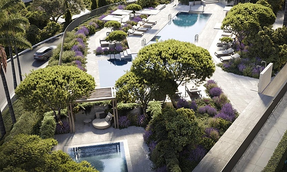 Ny penthouse med 3 soverom | Panoramautsikt | Terrasse 134 m² | Resortfasiliteter