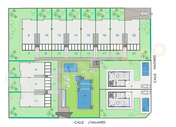 Sjelden mulighet i Punta Prima | Møblert visningsleilighet | 3 soverom | Stort uteområde
