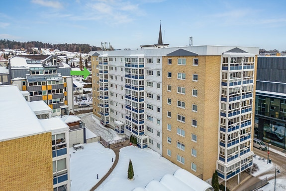 Velkommen til Morteruds gate 24 - 2-roms andelsleilighet med meget sentral beliggenhet.