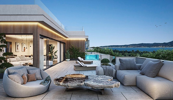 Eksepsjonell penthouse i Río Real | 277 m² terrasser | Resortfasiliteter