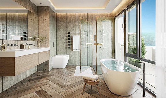 Eksepsjonell penthouse i Río Real | 277 m² terrasser | Resortfasiliteter