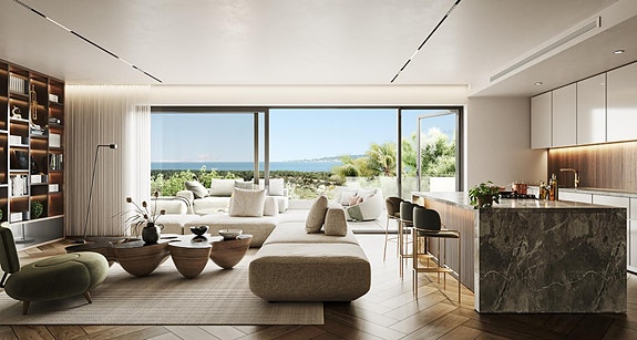 Eksepsjonell penthouse i Río Real | 277 m² terrasser | Resortfasiliteter