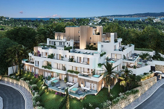 NYHET! Stor bakkeplansleilighet i Río Real | 80 m² terrasse | Resortfasiliteter