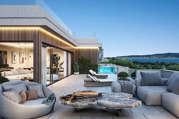 Eksepsjonell penthouse i Río Real | 277 m² terrasser | Resortfasiliteter