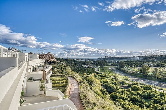 Penthouse med 3 soverom og havutsikt | Store terrasser - Sentralt i Cancelada