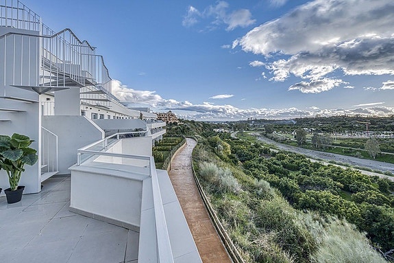 Penthouse med 3 soverom og havutsikt | Store terrasser - Sentralt i Cancelada