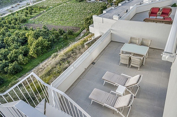 Penthouse med 3 soverom og havutsikt | Store terrasser - Sentralt i Cancelada