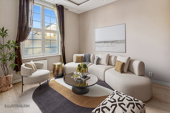 Velkommen til Erling Skakkes gate 1 - En sentral 3-roms leilighet i ærverdig bygård.