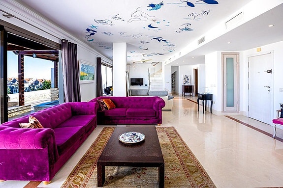 Eksklusiv penthouse duplex med panoramisk havutsikt | 5 soverom | Sydvendt