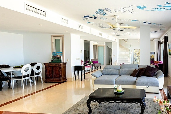 Eksklusiv penthouse duplex med panoramisk havutsikt | 5 soverom | Sydvendt