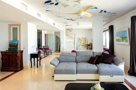 Eksklusiv penthouse duplex med panoramisk havutsikt | 5 soverom | Sydvendt