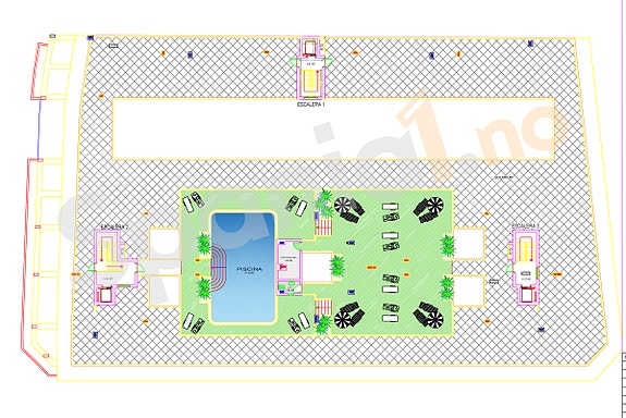 Moderne nybygg! Leilighet med 3 soverom - Stor felles takterrasse med basseng - Sentralt og rolig