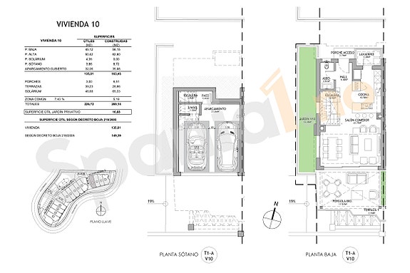 Nybygg i Calahonda | Rekkehus med havutsikt, takterrasse og 3 soverom