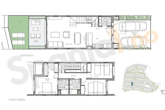 Nye moderne rekkehus med hage og resortfasiliteter | Omgitt av natur og kort vei til stranden