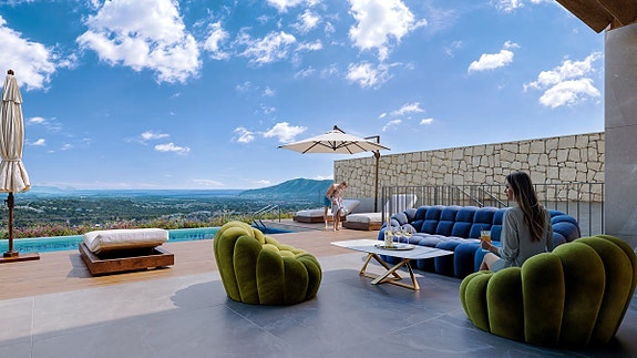 NYHET! Eksklusiv bolig med havutsikt | 3 soverom | Stor tomt med privat basseng | Attraktiv beliggenhet