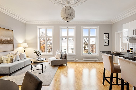 Velkommen til Oscars gate 37A! Foto: Pontus Gustav Holmenäs.