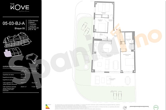 Ny eksklusiv leilighet med 3 soverom og 2 bad | Stor terrasse og hage | Vakre fellesområder