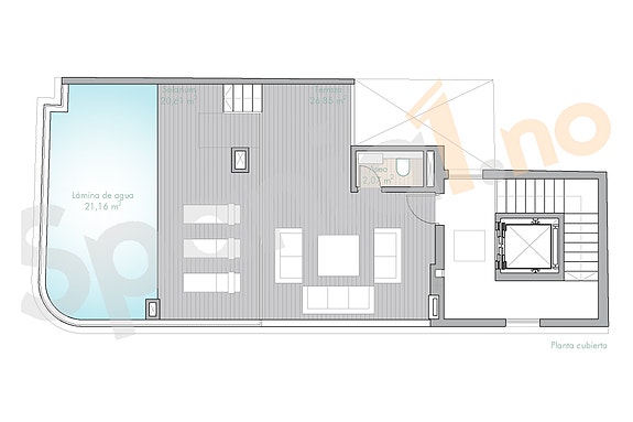 Eksklusiv penthouse | Privat takterrasse med basseng | Boutiqueprosjekt i Estepona sentrum