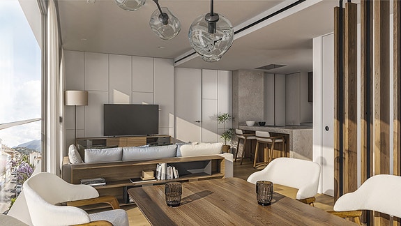 NYHET | Leilighet i sentrum med gangavstand til strand - 2 soverom og terrasse