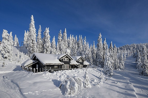 Velkommen til Øvre Heggberglia 53B! Foto: Lars Marius Bækkevold.