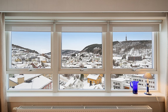 Velkommen til Skolegata 12 og leiligheten i 9 etasje