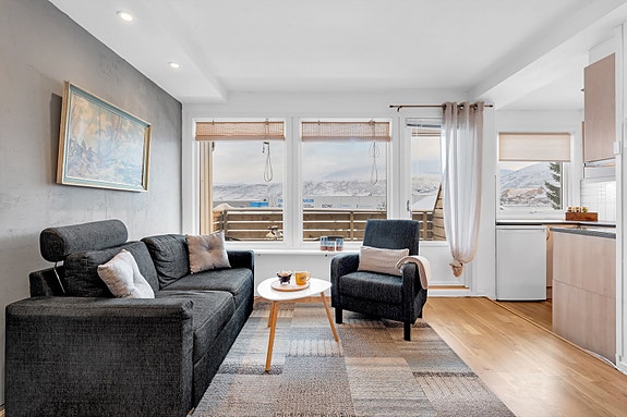 Velkommen til Mekanikervegen 6 - En arealeffektiv og flott studioleilighet med god standard, lave felleskostnader, parkering og balkong!