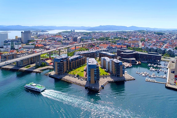 Velkommen til Verven 16B - Moderne leilighet med umiddelbar nærhet til både sentrum og sjøen.