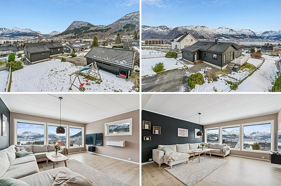 Velkomen til Indrehovdevegen 88! Ein flott einebustad med særs barnevenleg beliggenheit