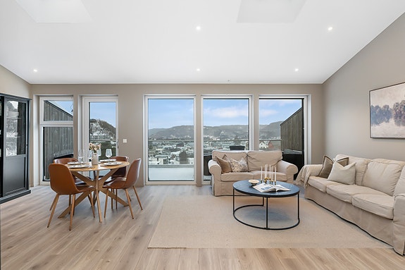 Aktiv eiendomsmegling ønsker velkommen til Hagekjeråsen 3B!
(Foto: Morten Fasseland)