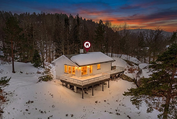 Kveldsbilde. Dag Frogner / Boligfotograf1.