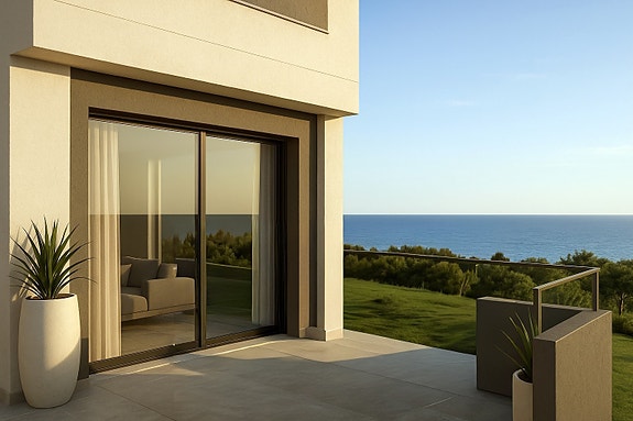 Nybygg! Rekkehus med takterrasse og god uteplass - Attraktivt område - Nær golf