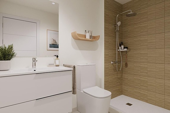 Ny Penthouse med 3 soverom og 2 bad | Fellesområde med gym og basseng | Heis og parkering i garasje