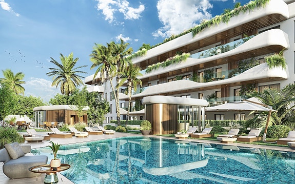 Eksklusiv Penthouse | 3 soverom | Gangavstand til nydelig strand | Fantastiske fellesområder