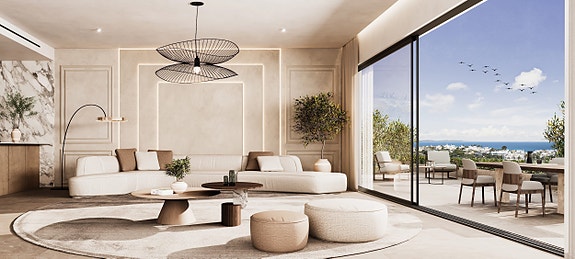 Eksklusiv Penthouse | 3 soverom | Gangavstand til nydelig strand | Fantastiske fellesområder