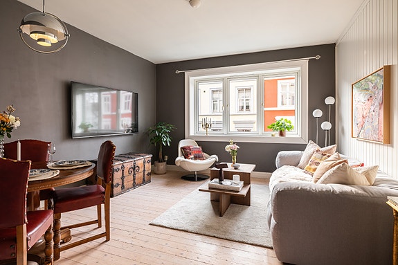 Velkommen til Rosenlundgata 6A, presentert av Anders Wekre v/EIE Majorstuen & St.Hanshaugen. Foto: Luma Foto.