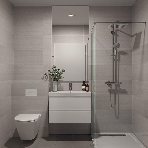 Ny toppleilighet med 3 soverom | Takterrasse og terrasse 44 m² | Garasje inkludert