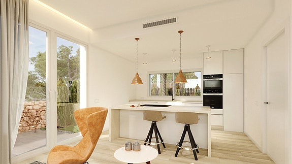 Nøkkelferdig! Hjørnevilla med 3 soverom og 2 bad | Nydelig uteplass med hage og privat basseng